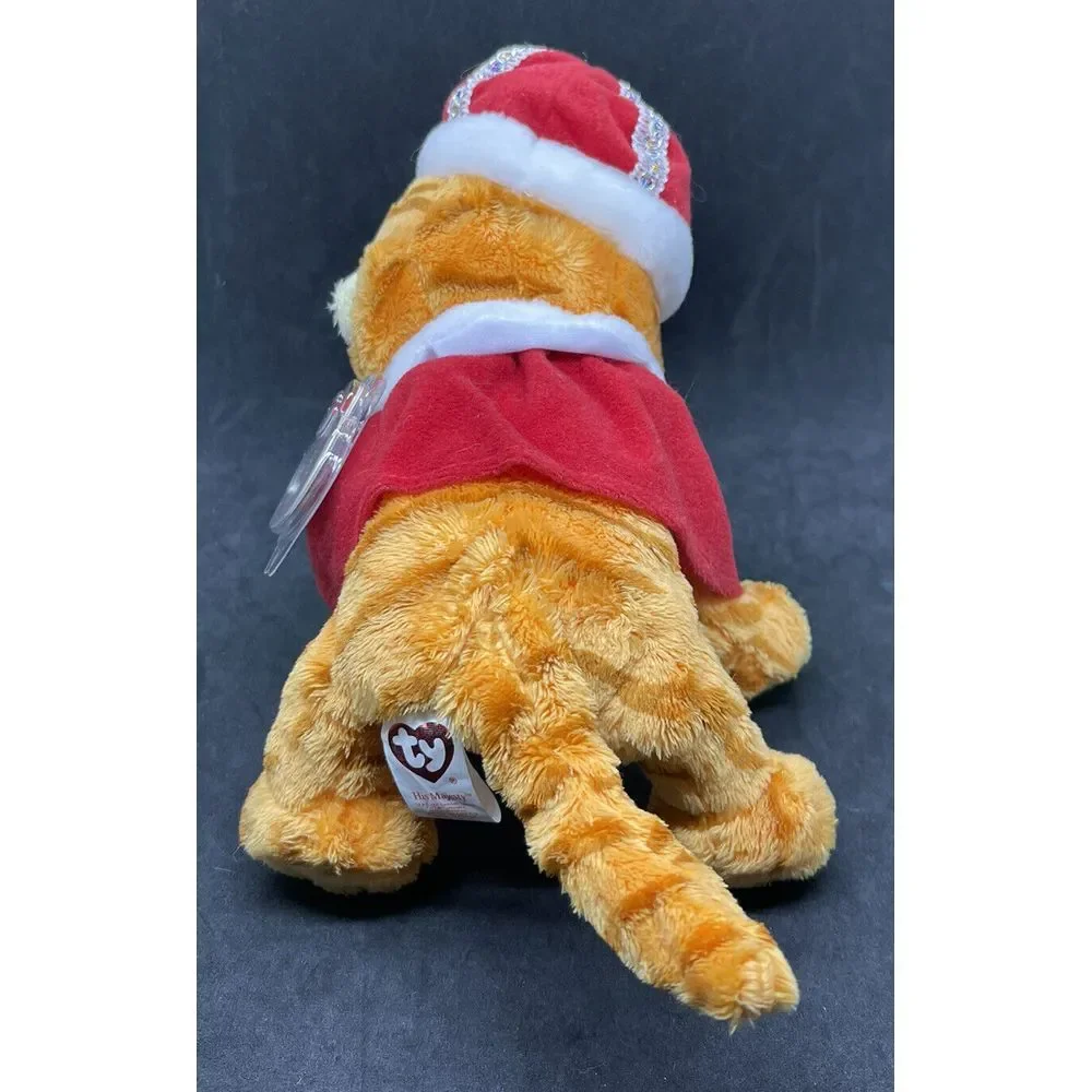 Vintage Garfield His‎ Majesty TY Beanie Babies Plush Stuffed Toy King MWMT
